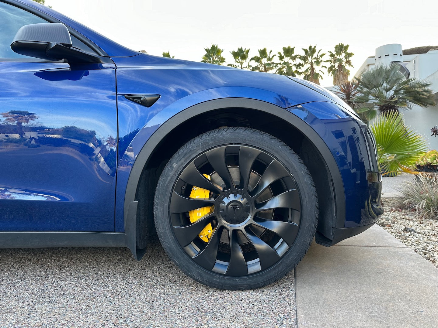 Tesla Model Y Big Brake Performance Caliper Covers (Red, Yellow)